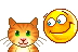 cat hug love Slack emoji