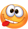 smiling tongue smiley emoticon Slack emoji