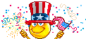 smiley uncle sam celebrate Slack emoji