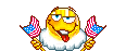 4july flag Slack emoji