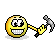 hammer hit head Slack emoji