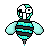 crazy bee Slack emoji