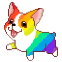 party corgi Slack emoji