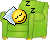 chair sleeping Slack emoji