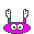 pink bounce Slack emoji