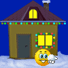 christmas lights Slack emoji