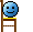 fall off chair Slack emoji