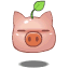 sprouted pig Slack emoji