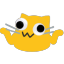meow googlyshrug Slack emoji