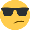 sunglasses depressed Slack emoji