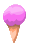 pink ice cream Slack emoji