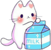 kitty milk Slack emoji