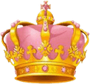 pink crown Slack emoji