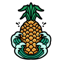 pineapple flow Slack emoji