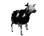 dancing cow Slack emoji