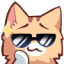 neko cool Slack emoji