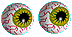 bloodshot eyes Slack emoji