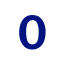blue zero digit Slack emoji