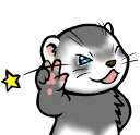 ferret charm Slack emoji