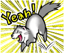 ferret excited Slack emoji