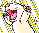 ferret laughing Slack emoji