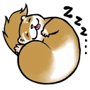 ferret sleep Slack emoji