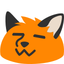 blobfox melt Slack emoji