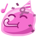 gummy toot Slack emoji