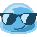 gummy sunglasses Slack emoji