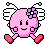 flying pink thing Slack emoji