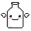 flying milk Slack emoji