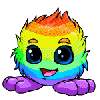 rainbow fluff Slack emoji