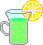 green lemonade Slack emoji