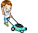 mow lawn Slack emoji
