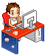 desk gamer Slack emoji