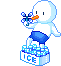 melt snowman Slack emoji