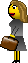 business woman Slack emoji