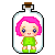 girl bottle Slack emoji