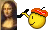 painting monalisa Slack emoji