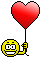 heart balloon Slack emoji