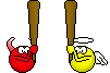 angel vs devil Slack emoji