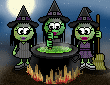 3 witches Slack emoji