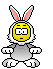 bunny suit Slack emoji
