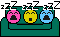 3 sleeping Slack emoji