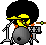 rasta drums Slack emoji
