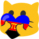 meow heartpolyamory Slack emoji