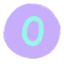 blue zero glow Slack emoji