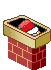 santa chimney Slack emoji