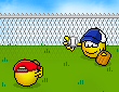 baseball toss Slack emoji