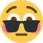 flushed cool Slack emoji